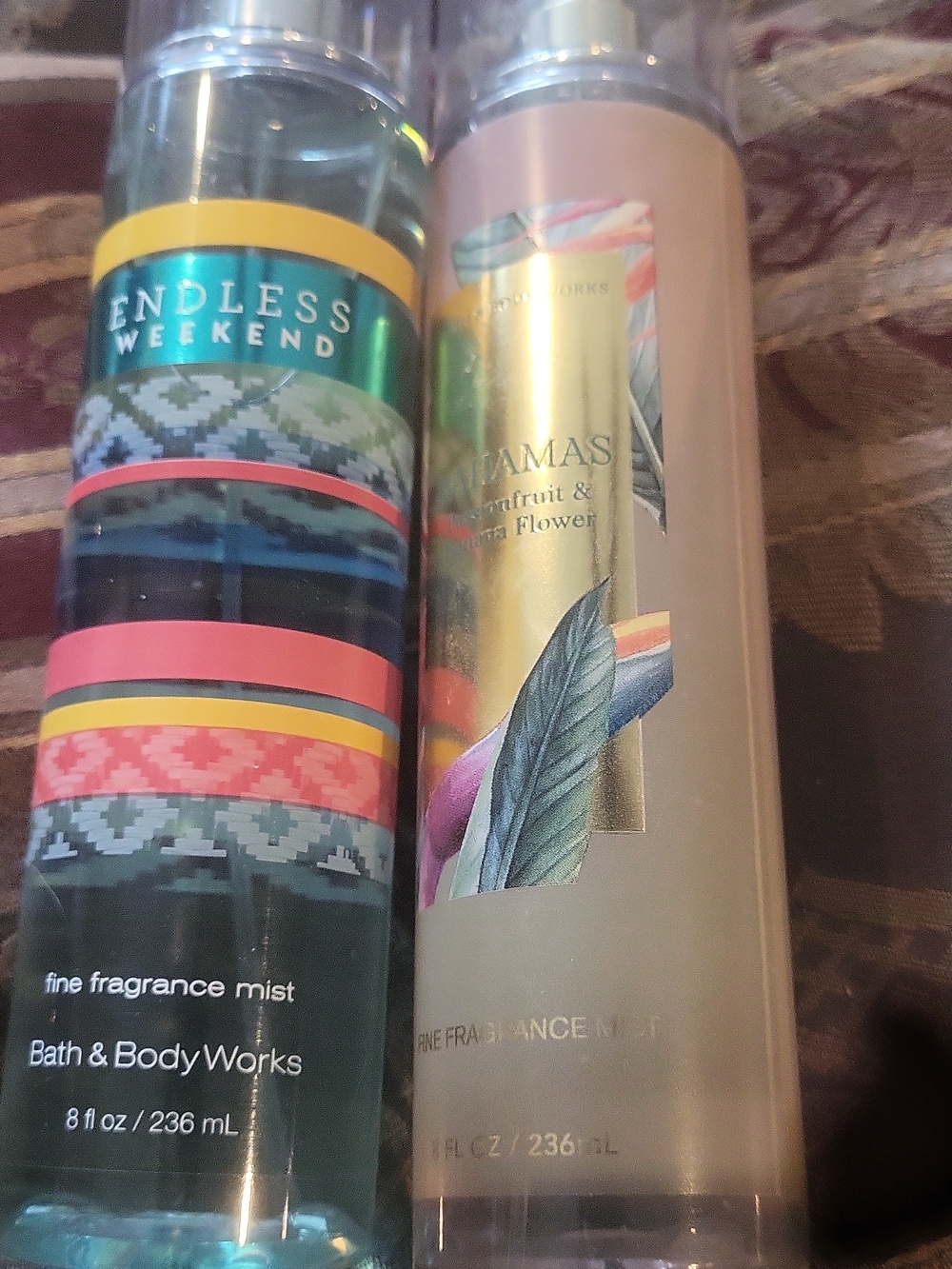 Bath & Body Works Trio Package Fragrance -bahama Passion / Endless Weekend - Picture 1 of 4